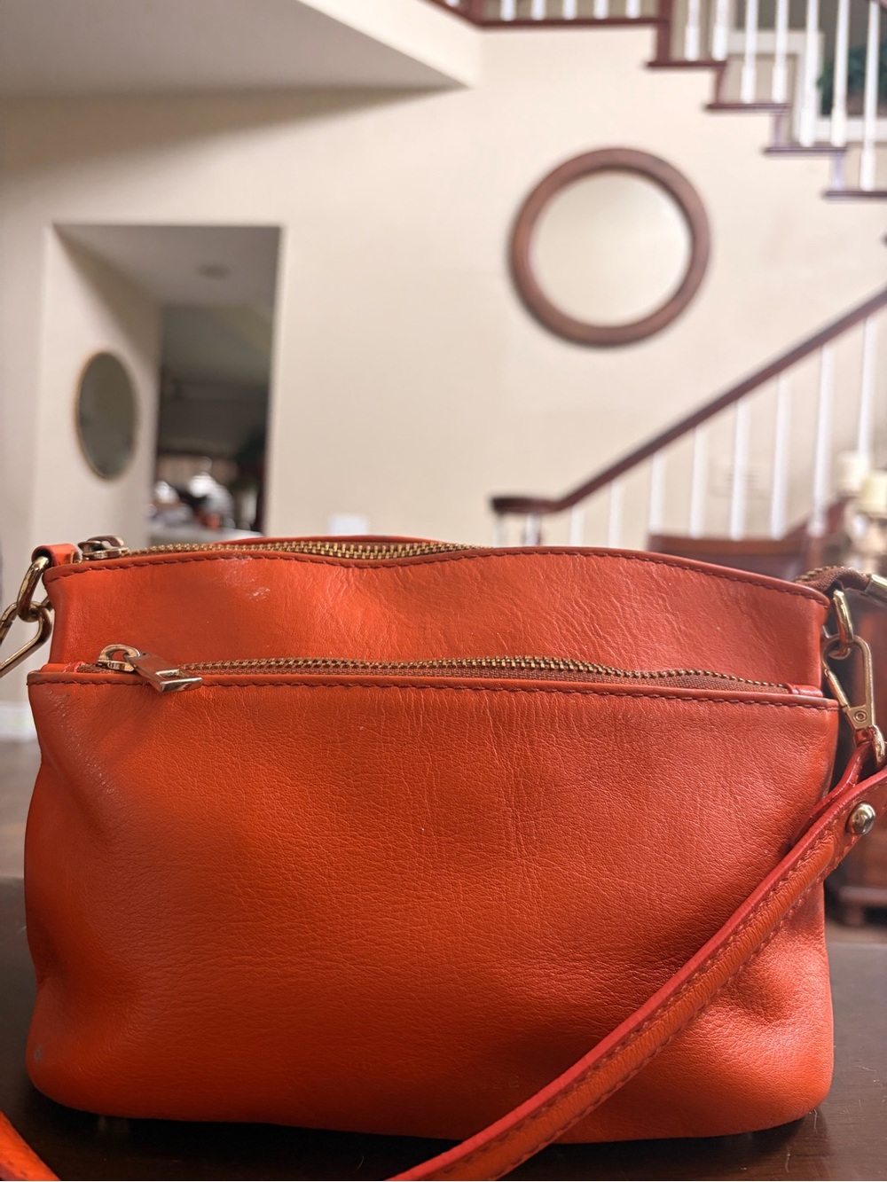 🧡Divina Firenze Leather Bag